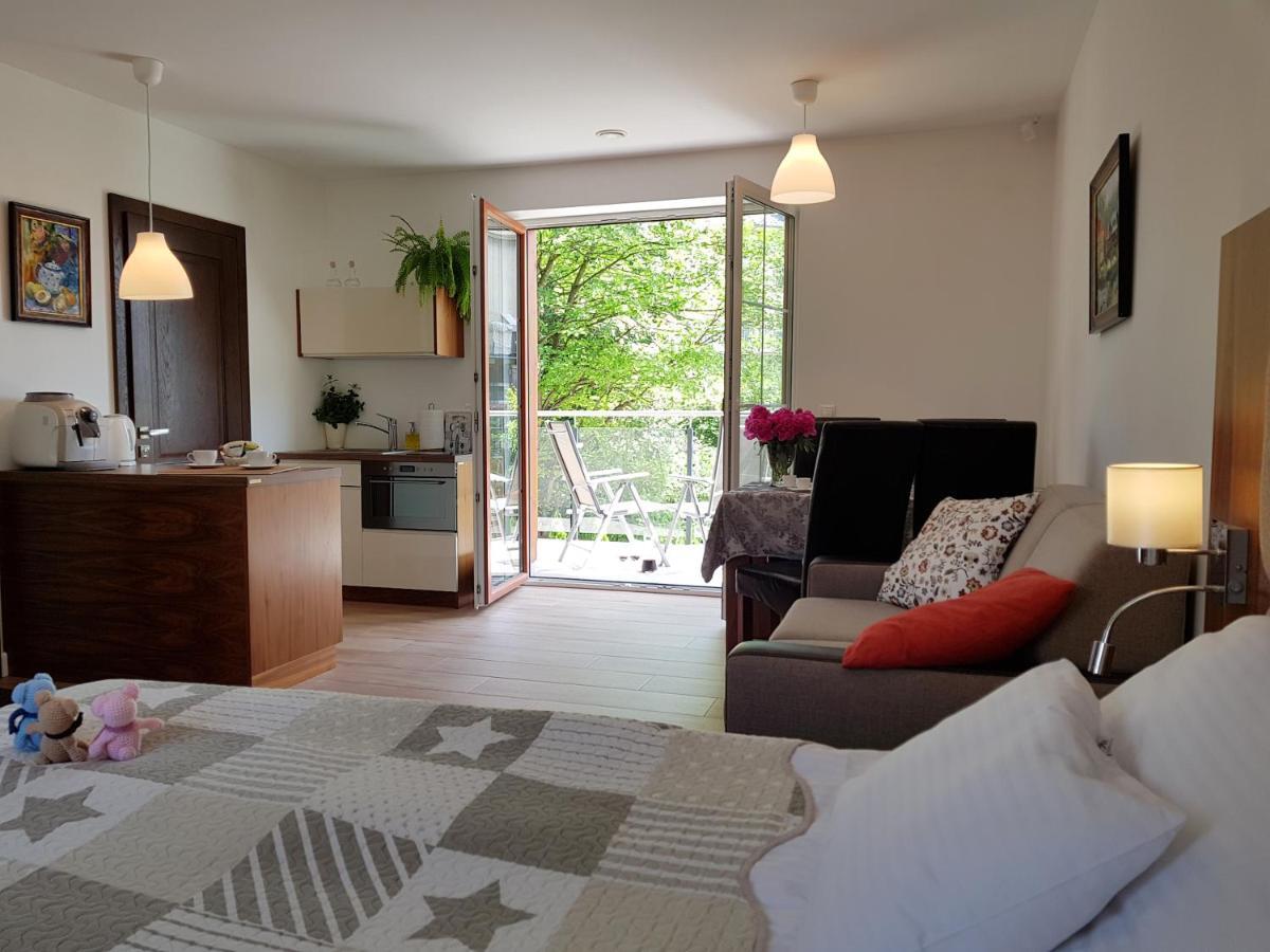 Apartamento Pod Modrzewiami Krynica-Zdrój Exterior foto